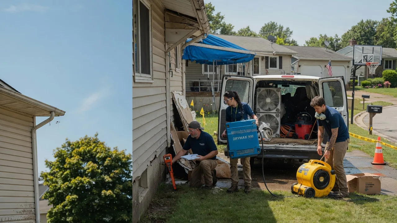 Ceiling Leak Cleanup in Calumet City, IL near me